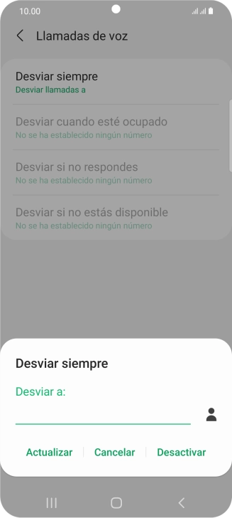 Pulsa Desactivar.