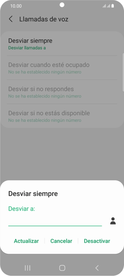 Pulsa Desactivar.