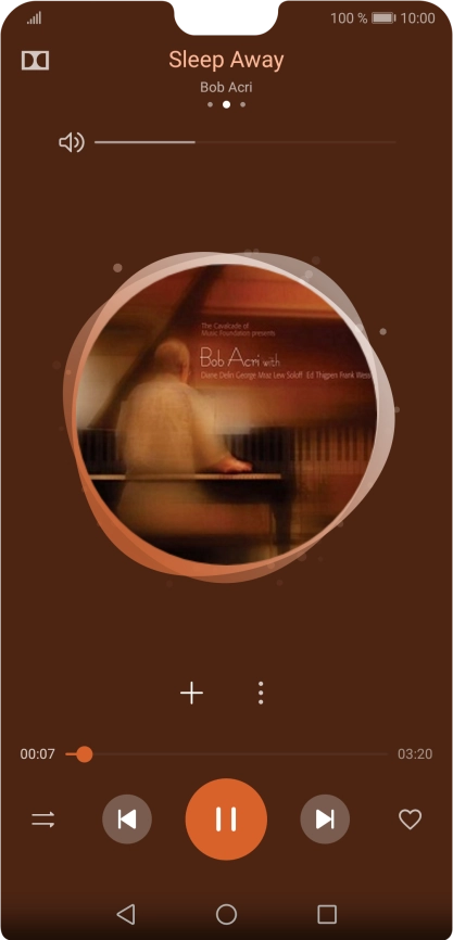 Pulsa la flecha hacia la derecha para ir al archivo de música siguiente. Pulsa la flecha hacia la derecha para ir al archivo de música siguiente.