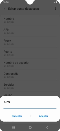 Introduce airtelwap.es y pulsa Aceptar. Introduce airtelwap.es y pulsa Aceptar.