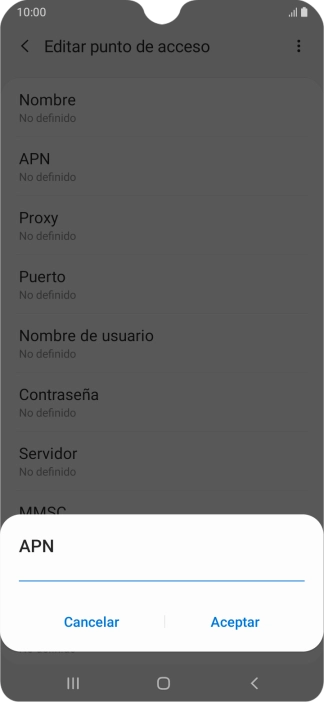 Introduce airtelwap.es y pulsa Aceptar. Introduce airtelwap.es y pulsa Aceptar.