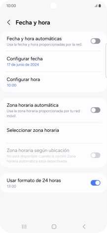 Pulsa el indicador junto a 