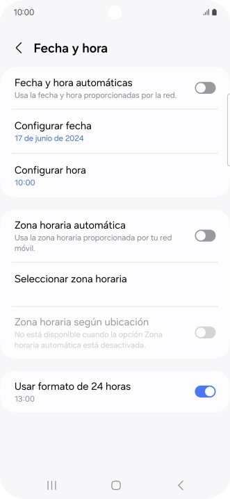 Pulsa el indicador junto a 