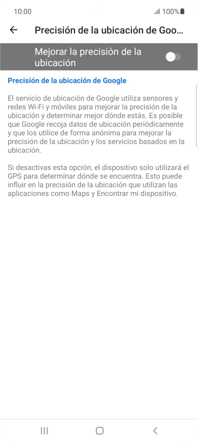 Pulsa el indicador junto a Pulsa el indicador junto a