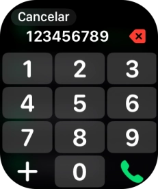 Marca el número de teléfono deseado y pulsa el icono de llamada. Marca el número de teléfono deseado y pulsa el icono de llamada.