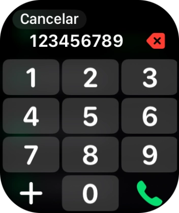 Marca el número de teléfono deseado y pulsa el icono de llamada. Marca el número de teléfono deseado y pulsa el icono de llamada.
