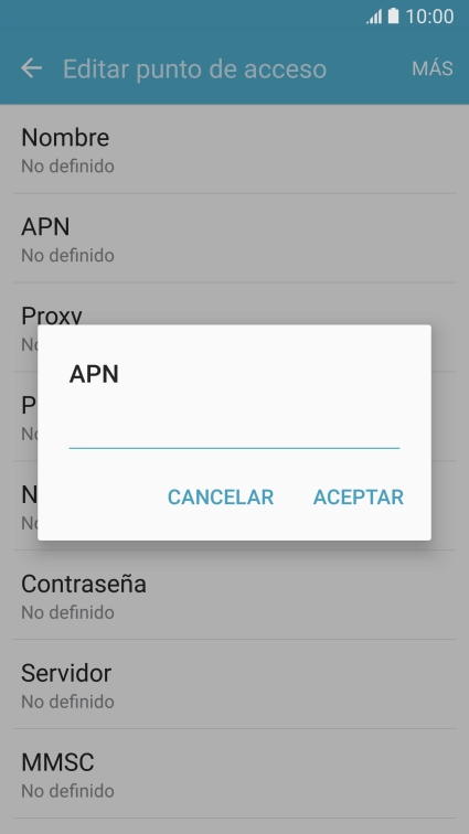 Introduce airtelwap.es y pulsa ACEPTAR. Introduce airtelwap.es y pulsa ACEPTAR.