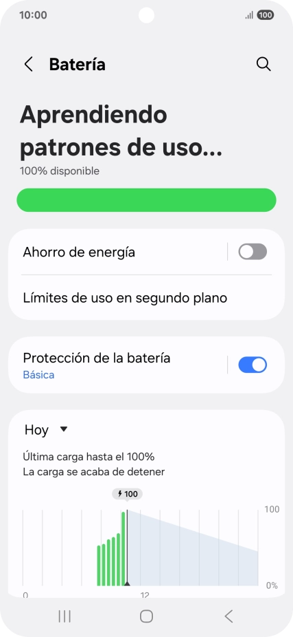 Pulsa Ahorro de energía. Pulsa Ahorro de energía.