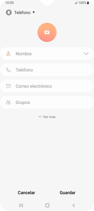 Pulsa la lista desplegable de la guía. Pulsa la lista desplegable de la guía.
