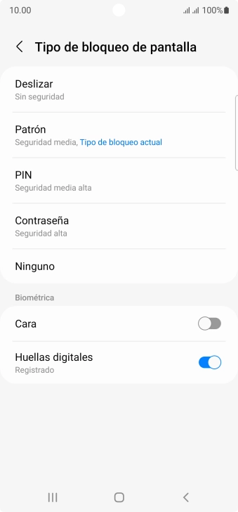 Pulsa Ninguno. Pulsa Ninguno.