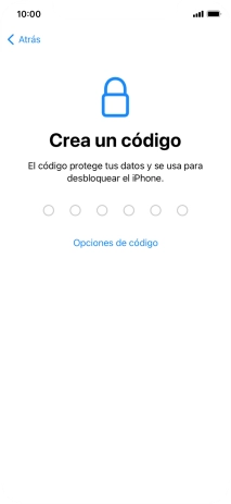 Pulsa Opciones de código. Pulsa Opciones de código.