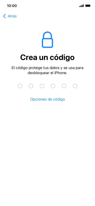 Pulsa Opciones de código. Pulsa Opciones de código.