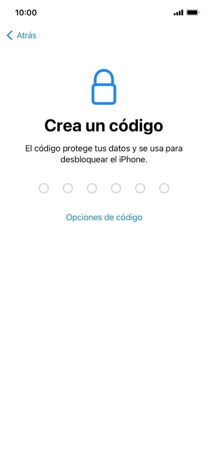 Pulsa Opciones de código. Pulsa Opciones de código.