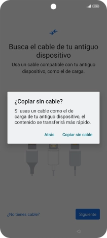 Pulsa Copiar sin cable. Pulsa Copiar sin cable.