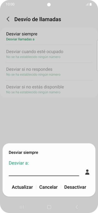 Pulsa Desactivar. Pulsa Desactivar.