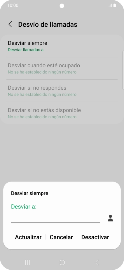 Pulsa Desactivar. Pulsa Desactivar.