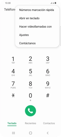 Pulsa Ajustes.