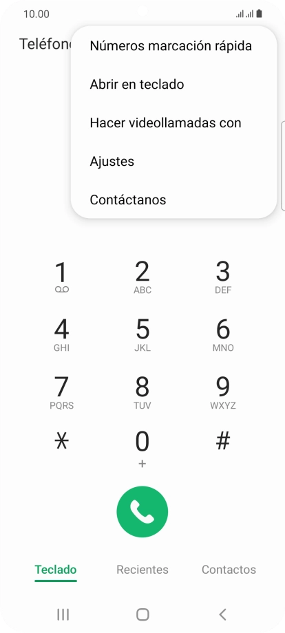 Pulsa Ajustes.