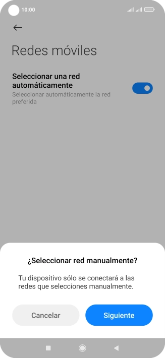Pulsa Siguiente.