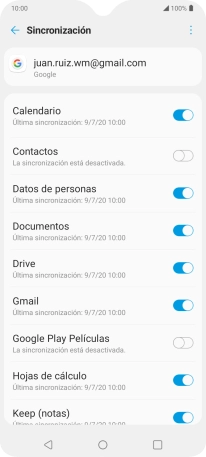 Pulsa el indicador junto a Pulsa el indicador junto a
