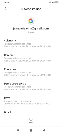 Pulsa Contactos para copiar los contactos. Pulsa Contactos para copiar los contactos.