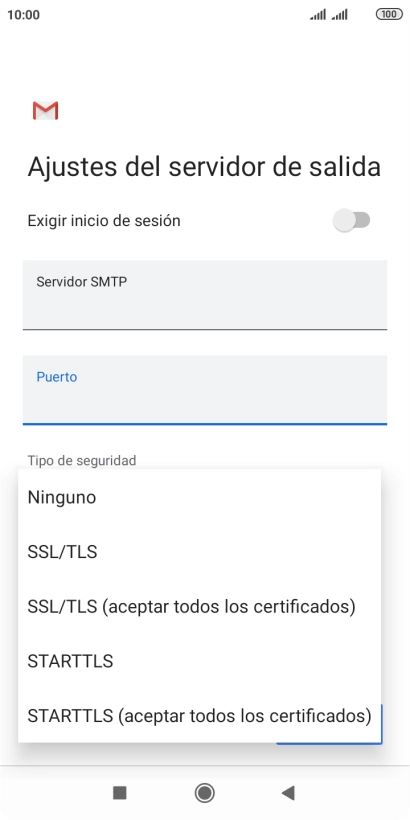 Pulsa Ninguno para desactivar la función. Pulsa Ninguno para desactivar la función.