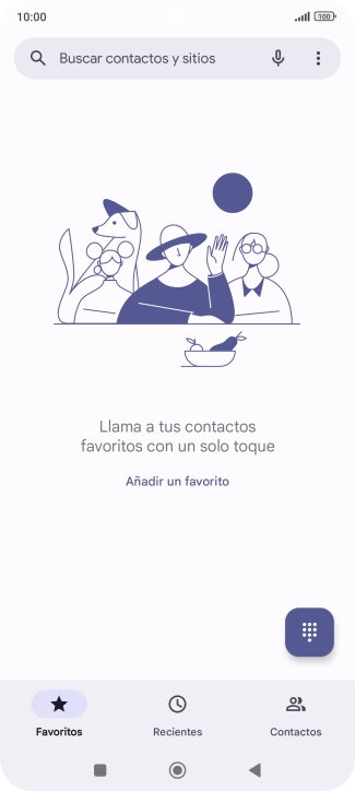 Pulsa el icono de menú. Pulsa el icono de menú.