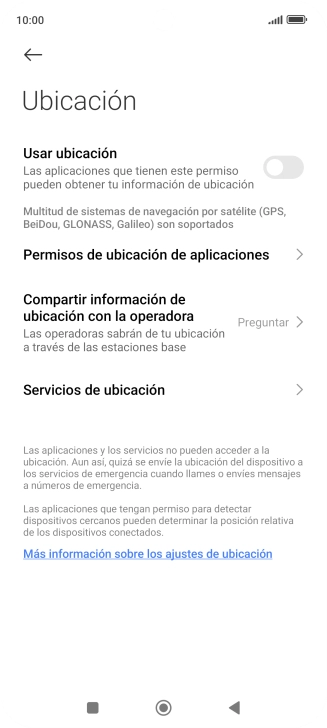 Pulsa el indicador junto a Pulsa el indicador junto a