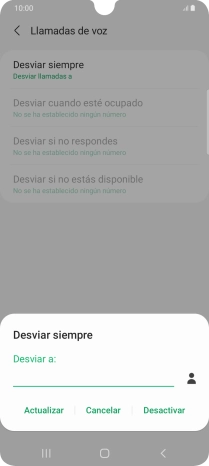 Pulsa Desactivar. Pulsa Desactivar.