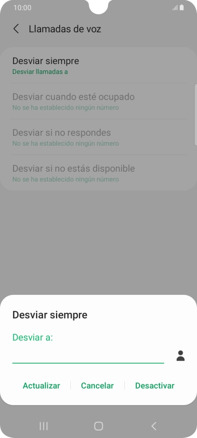 Pulsa Desactivar. Pulsa Desactivar.