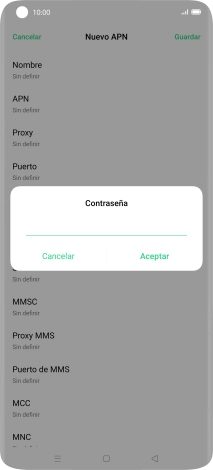 Introduce wap125 y pulsa Aceptar. Introduce wap125 y pulsa Aceptar.