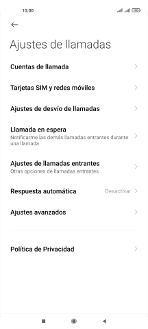 Pulsa Llamada en espera. Pulsa Llamada en espera.