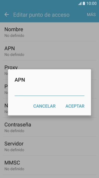 Introduce airtelwap.es y pulsa ACEPTAR. Introduce airtelwap.es y pulsa ACEPTAR.