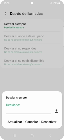 Pulsa Desactivar. Pulsa Desactivar.