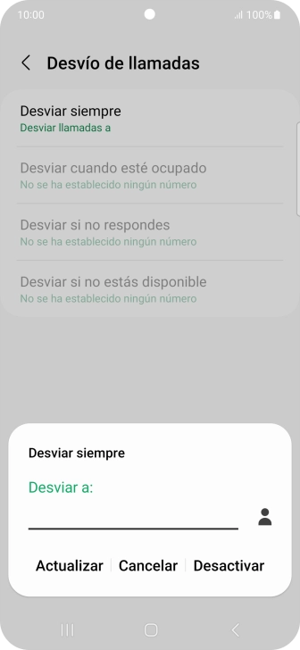 Pulsa Desactivar. Pulsa Desactivar.