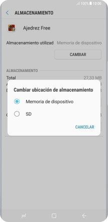 Pulsa el nombre de la tarjeta de memoria. Pulsa el nombre de la tarjeta de memoria.