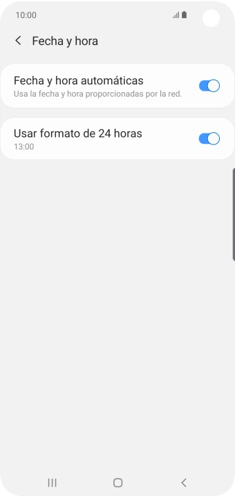 Pulsa la tecla de inicio para terminar y regresar a la pantalla de inicio. Pulsa la tecla de inicio para terminar y regresar a la pantalla de inicio.