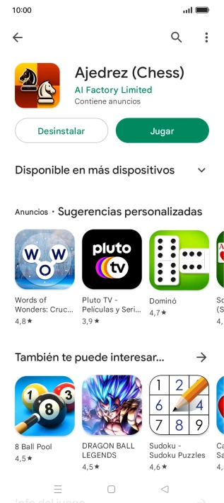 Pulsa la tecla de inicio para terminar y regresar a la pantalla de inicio. Pulsa la tecla de inicio para terminar y regresar a la pantalla de inicio.