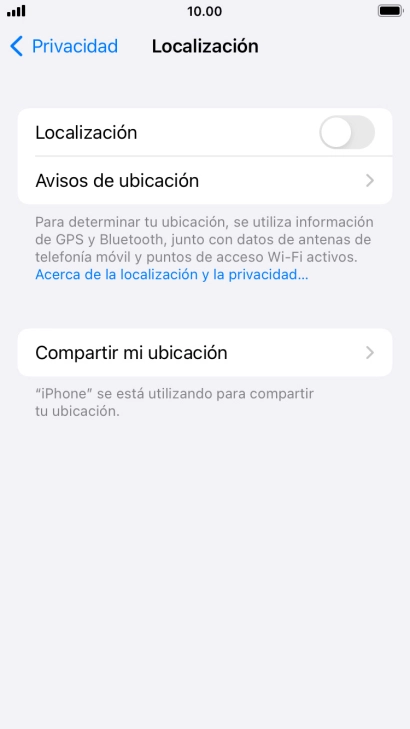Pulsa el indicador junto a Pulsa el indicador junto a