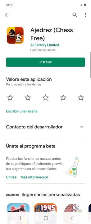 Pulsa la tecla de inicio para terminar y regresar a la pantalla de inicio. Pulsa la tecla de inicio para terminar y regresar a la pantalla de inicio.