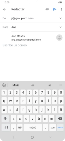 Pulsa el contacto deseado. Pulsa el contacto deseado.