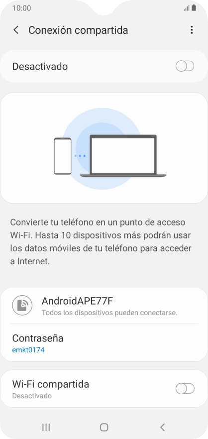 Pulsa el icono de menú. Pulsa el icono de menú.
