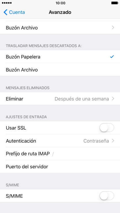 Pulsa el indicador junto a 