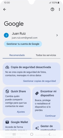 Pulsa Encontrar mi dispositivo.