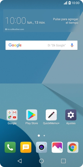 Cuando el icono de carga de batería aparece en la pantalla, el teléfono se está cargando. Cuando el icono de carga de batería aparece en la pantalla, el teléfono se está cargando.