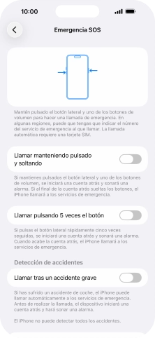 Pulsa el indicador junto a Pulsa el indicador junto a