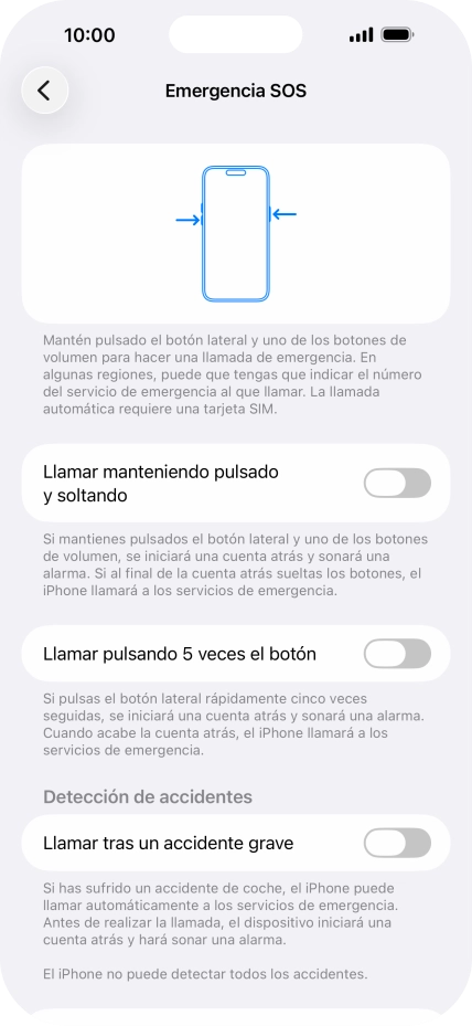 Pulsa el indicador junto a Pulsa el indicador junto a