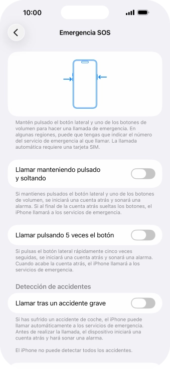Pulsa el indicador junto a Pulsa el indicador junto a