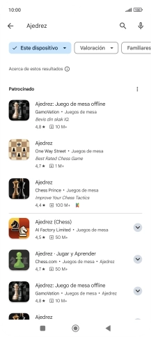 Pulsa la app deseada. Pulsa la app deseada.