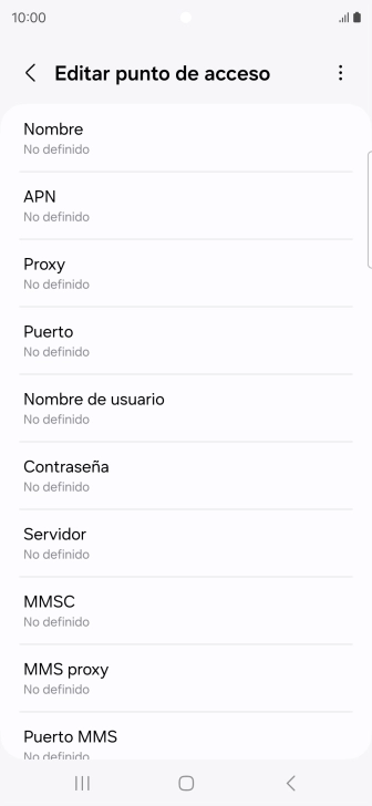 Pulsa Nombre. Pulsa Nombre.